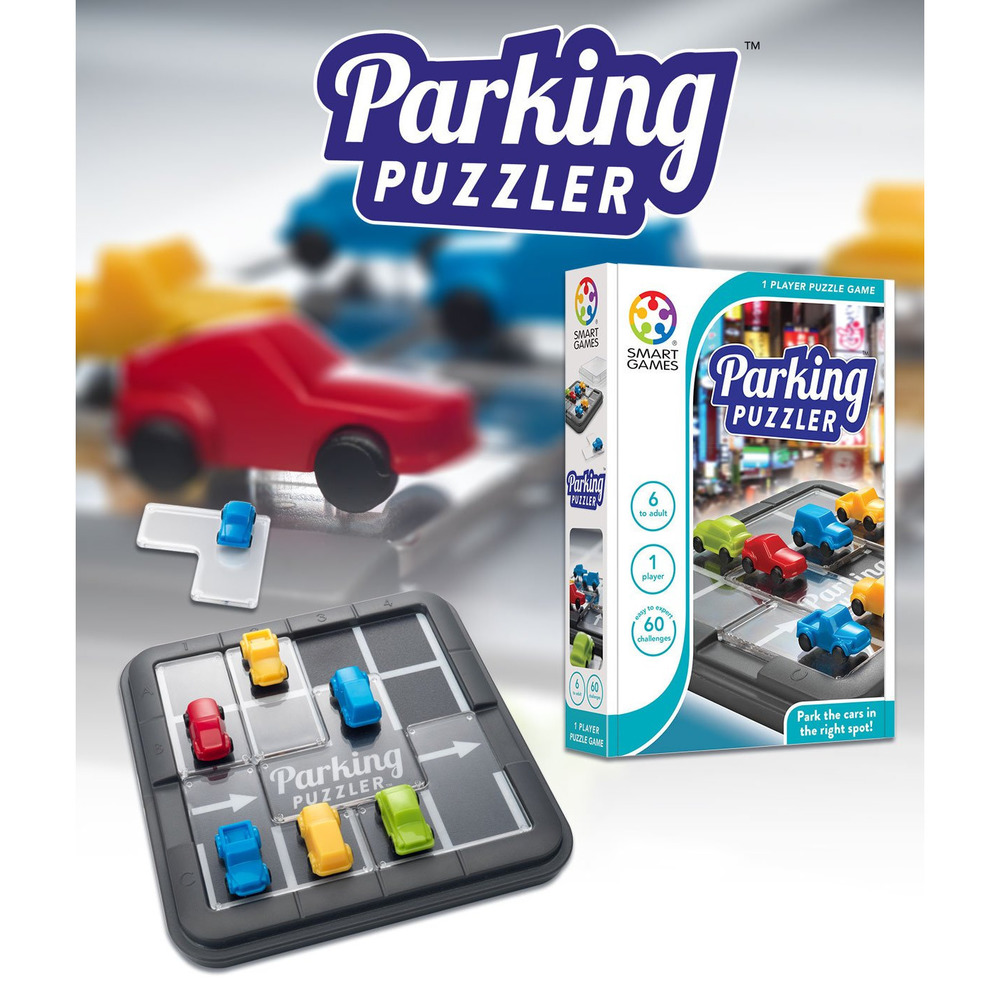 Smart Games Parking Puzzler-Multilingual New In Box - Picture 5 of 16